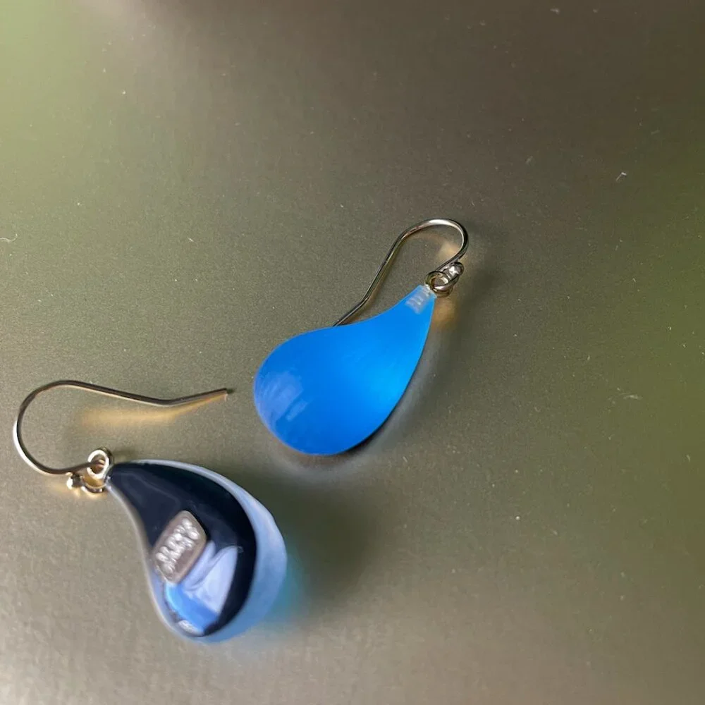Alexis Bittar | Lucite Dewdrop Earring (Neon Blue)